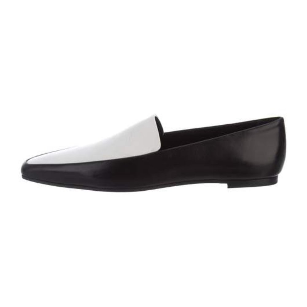 THE ROW LEATHER MINIMAL LOAFER SZ 37